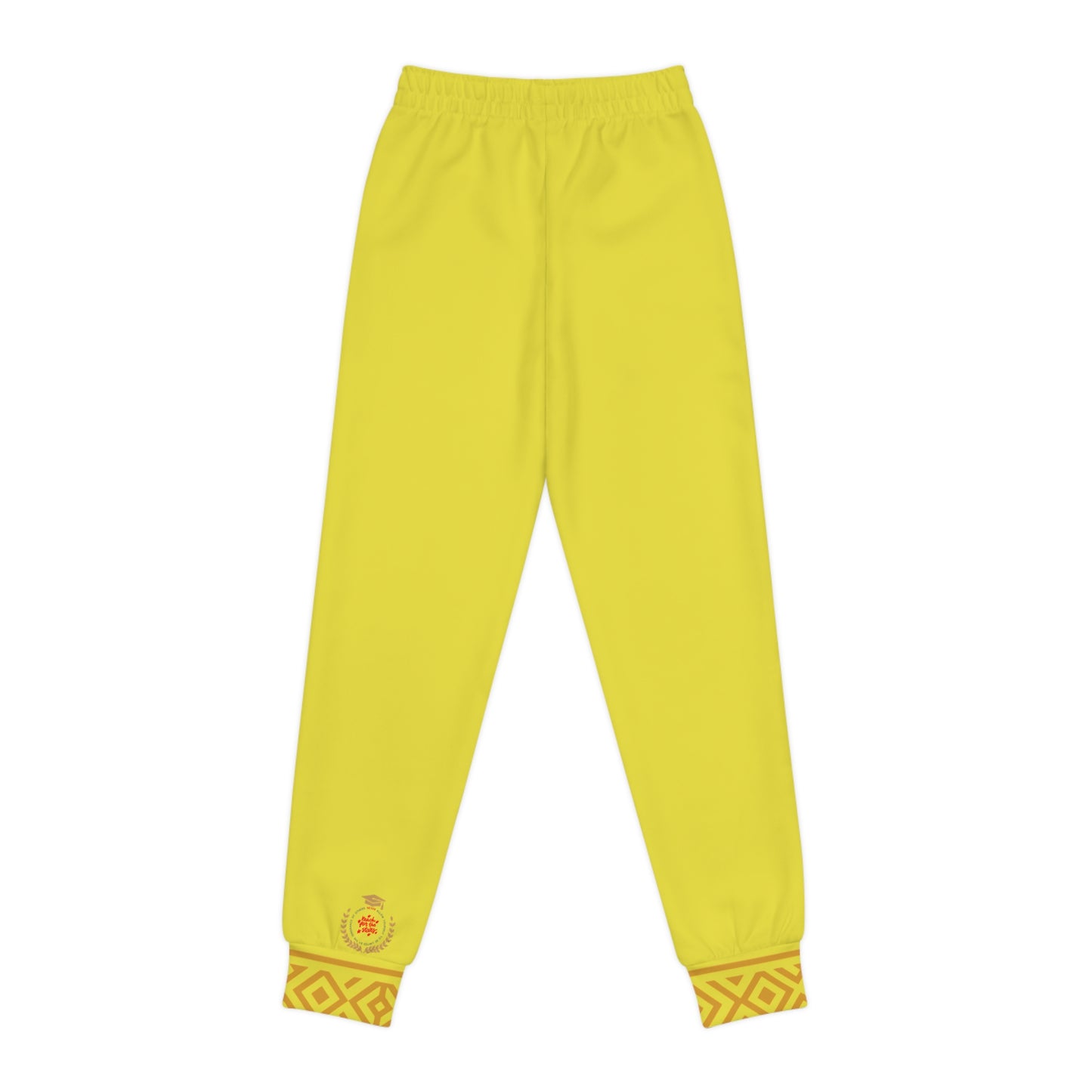 Future Legacy Proud HBCU Grad Unisex Youth Joggers in Yellow