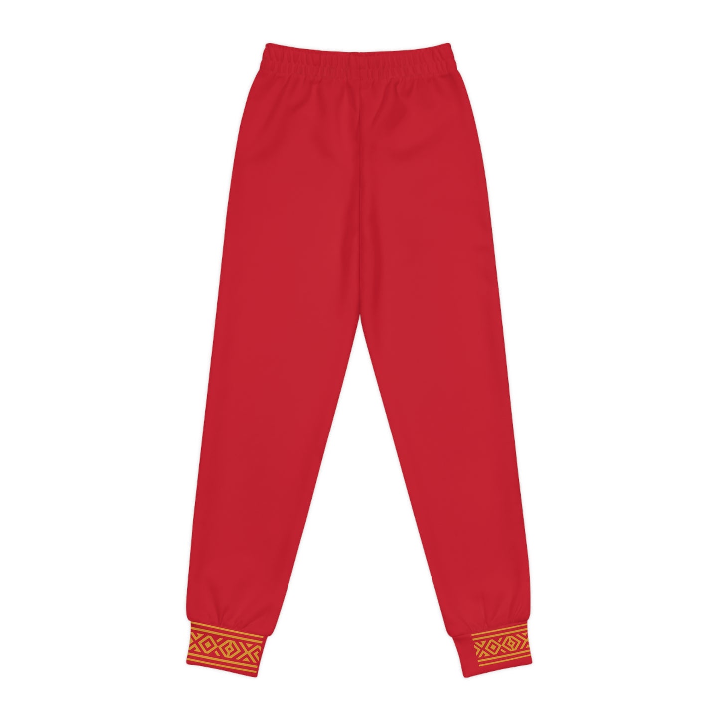 Nubian Pride Red & Gold Tribal Unisex Joggers