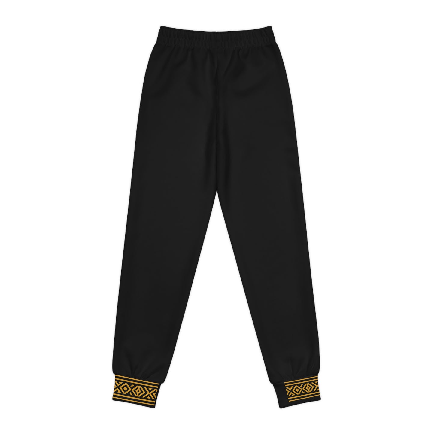 Nubian Pride Black & Gold Tribal Unisex Joggers