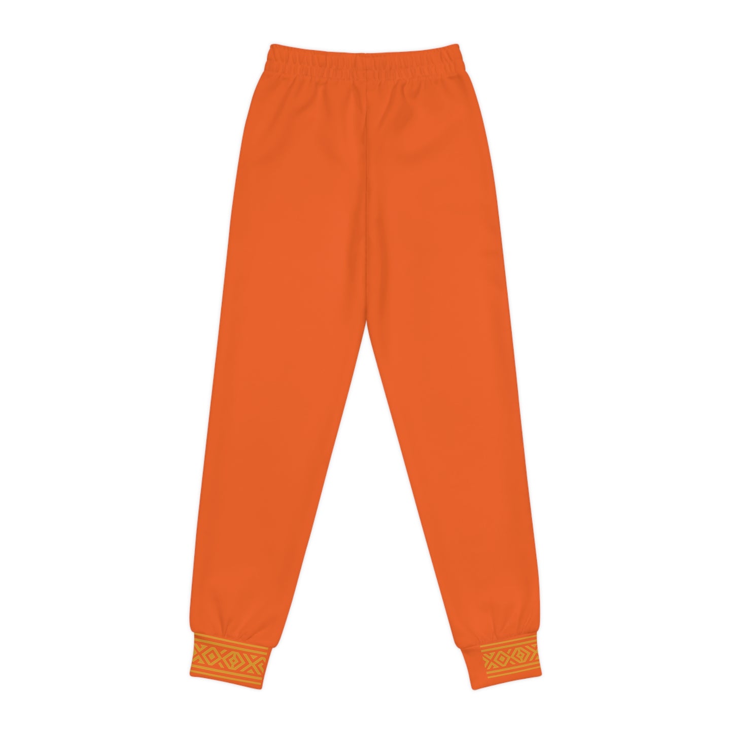 Nubian Pride Orange & Gold Tribal Unisex Joggers