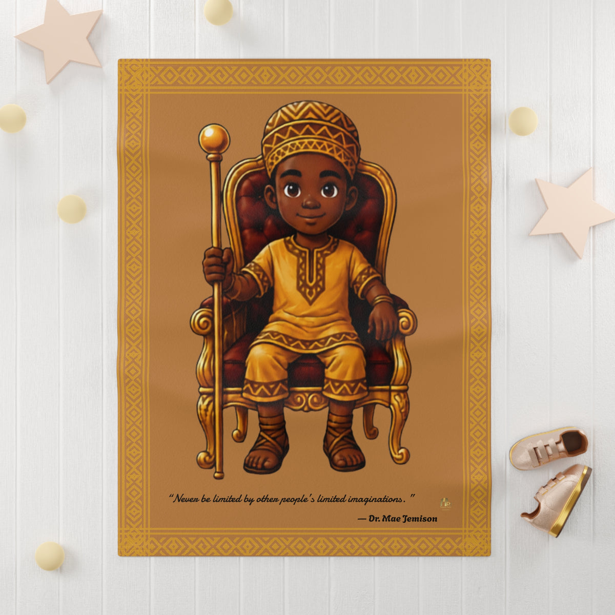 Royal Prince Baby Blanket