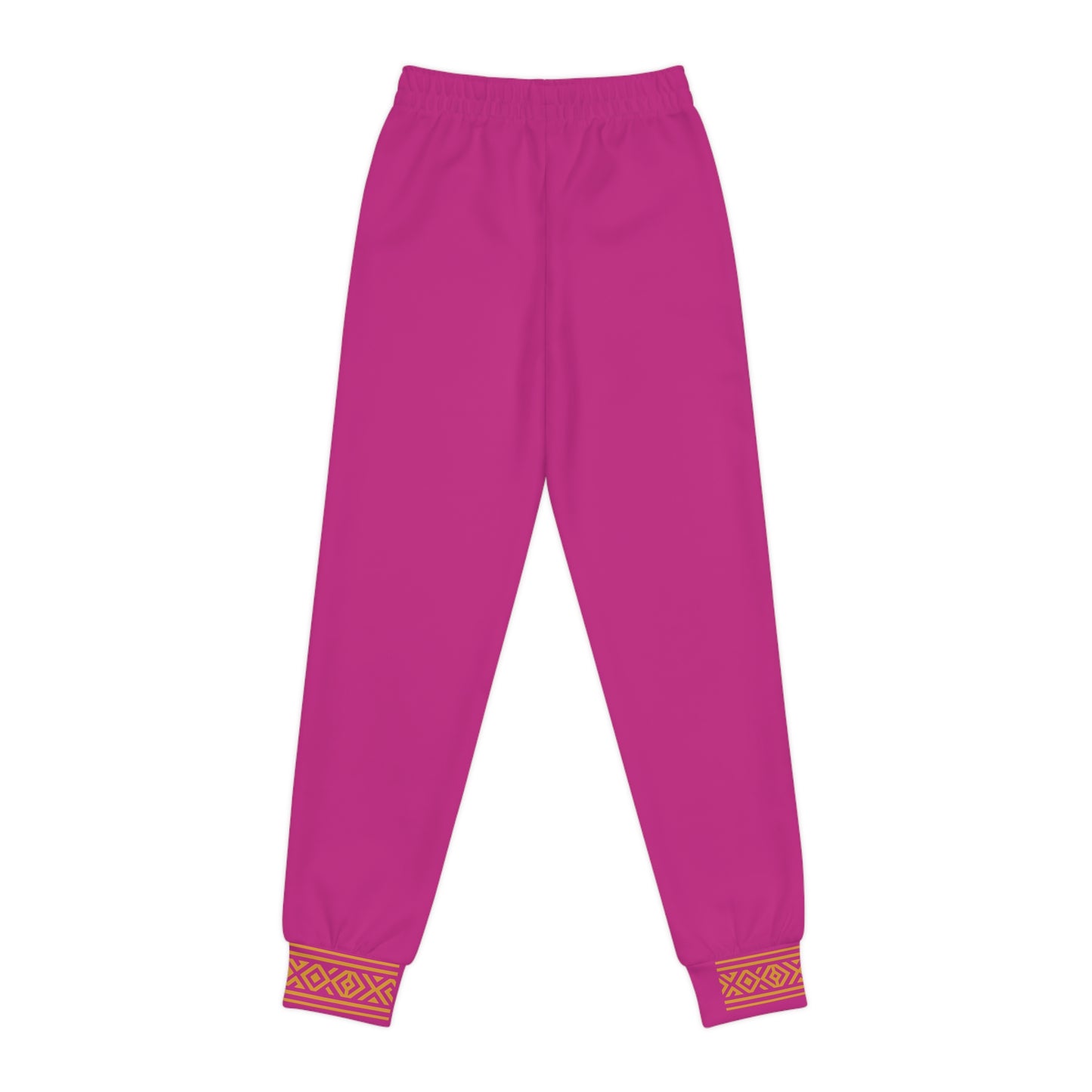 Nubian Pride Fuschia & Gold Tribal Unisex Joggers