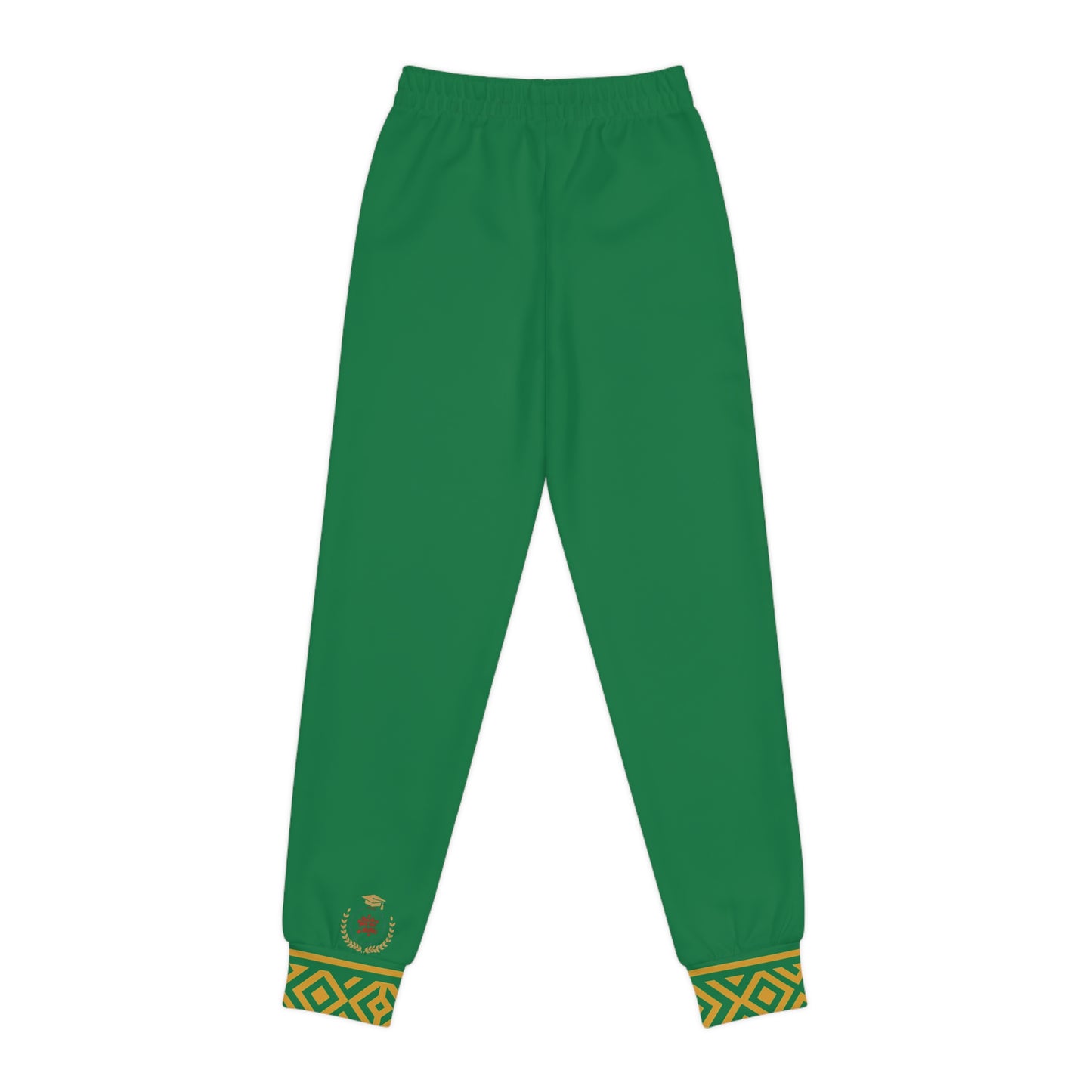 Future Legacy Proud HBCU Grad Unisex Youth Joggers in Emerald Green