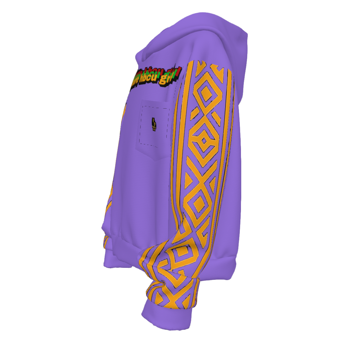 Proud Future HBCU Grad Unisex Hoodie in Lavender