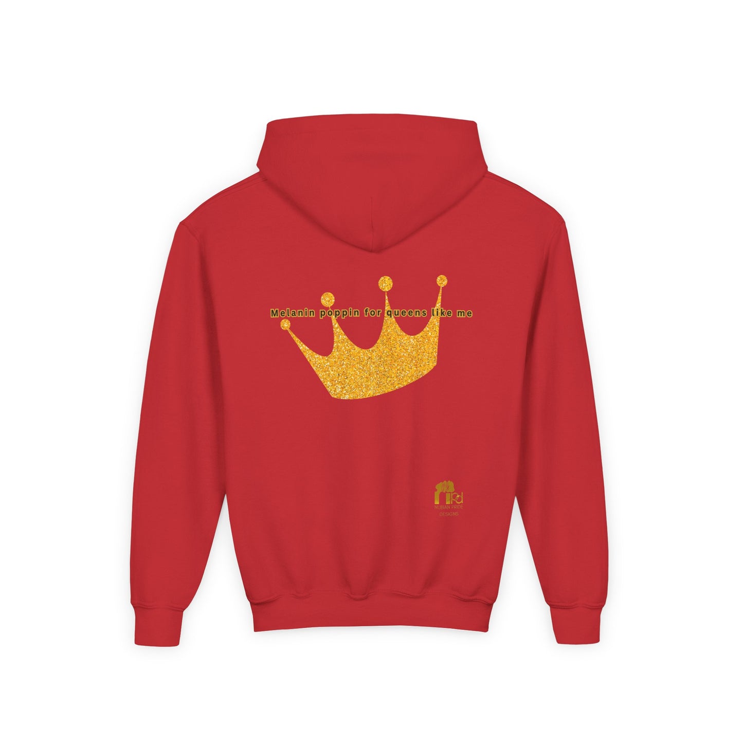 Young Queen – Girl's Empowerment Youth Hoodie