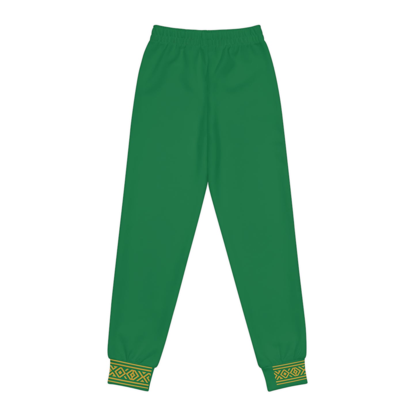 Nubian Pride Emerald Green & Gold Tribal Unisex Joggers