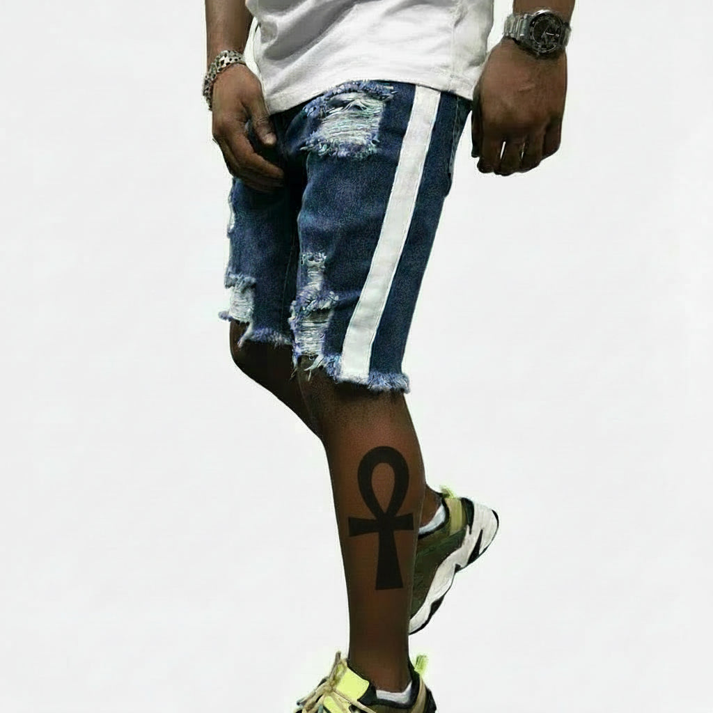 Youth Boys Distressed Denim Shorts