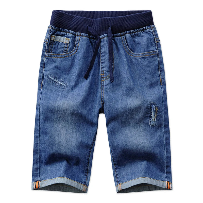 Boys Plaid Drawstring Shorts for Youth Boys