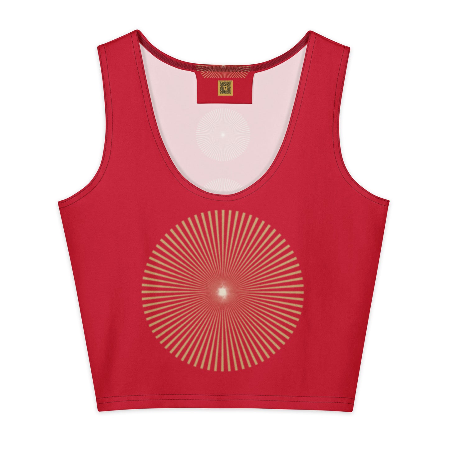 Golden Aura Crop Top