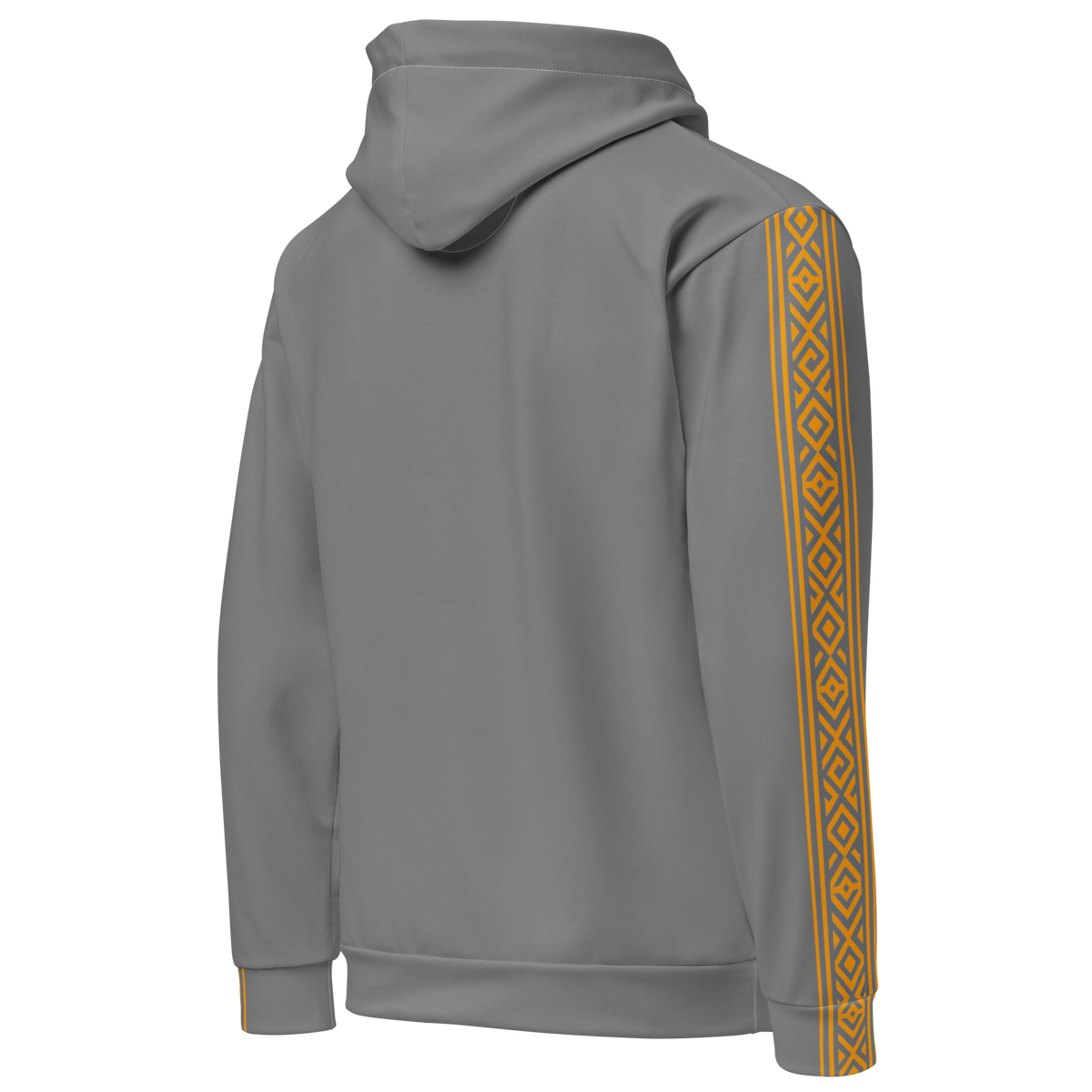 Nubian Pride Tribal Youth Unisex Hoodie in Grey