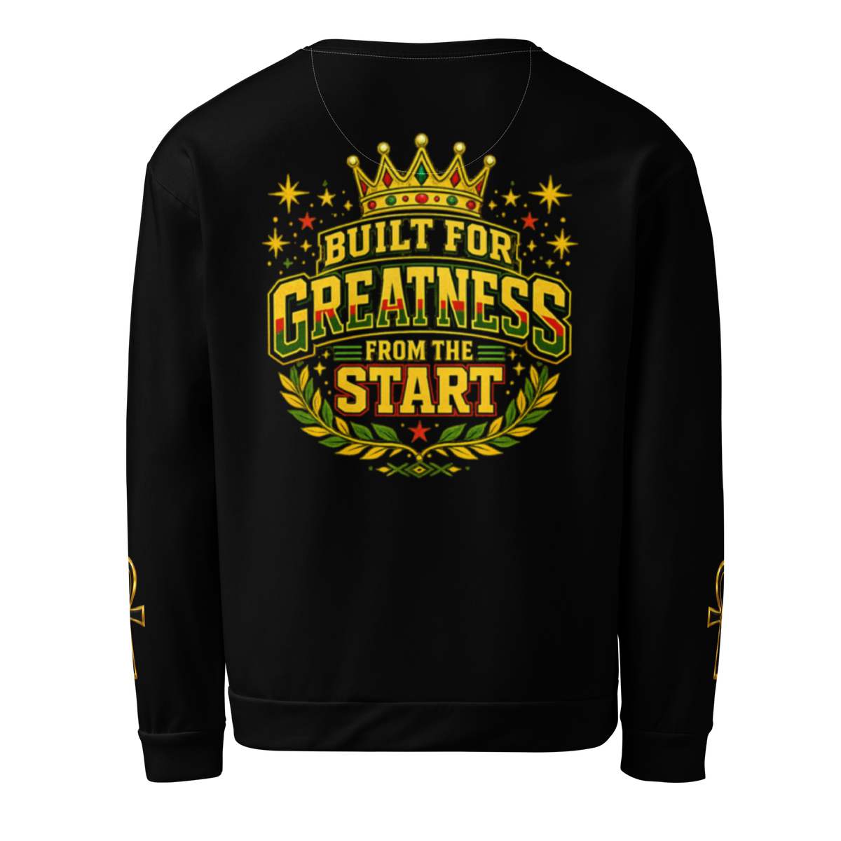 Young King Sweatshirt for Boys in Black