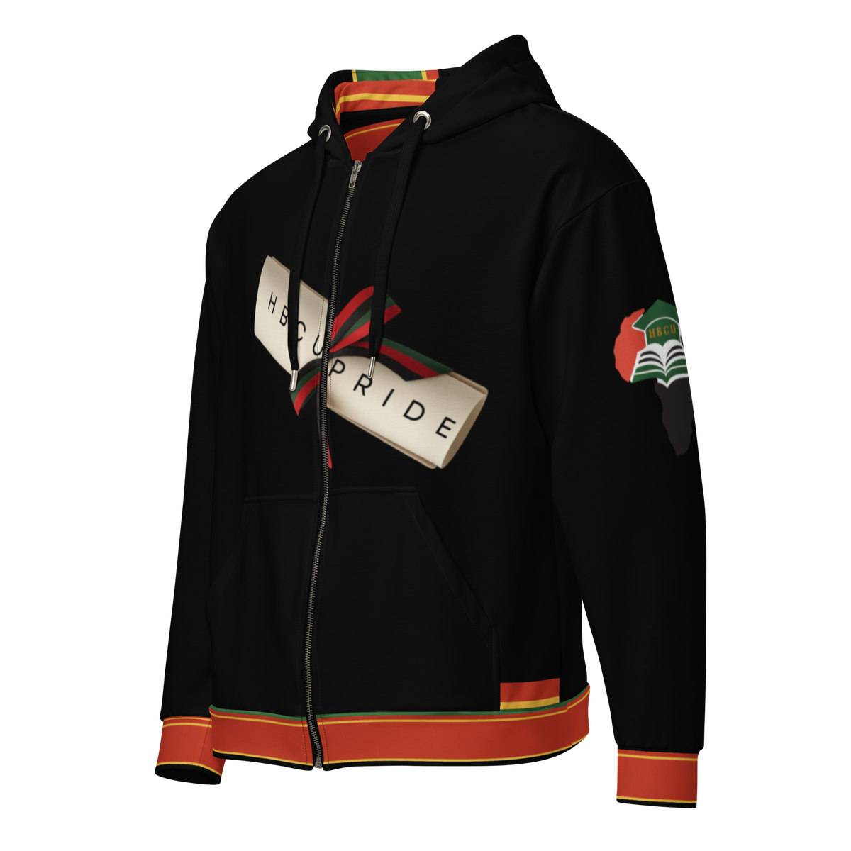 HBCU Legacy & Pride Recycled Unisex Zip Hoodie
