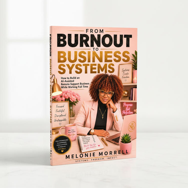 From Burnout to Business Systems – Product Mockup