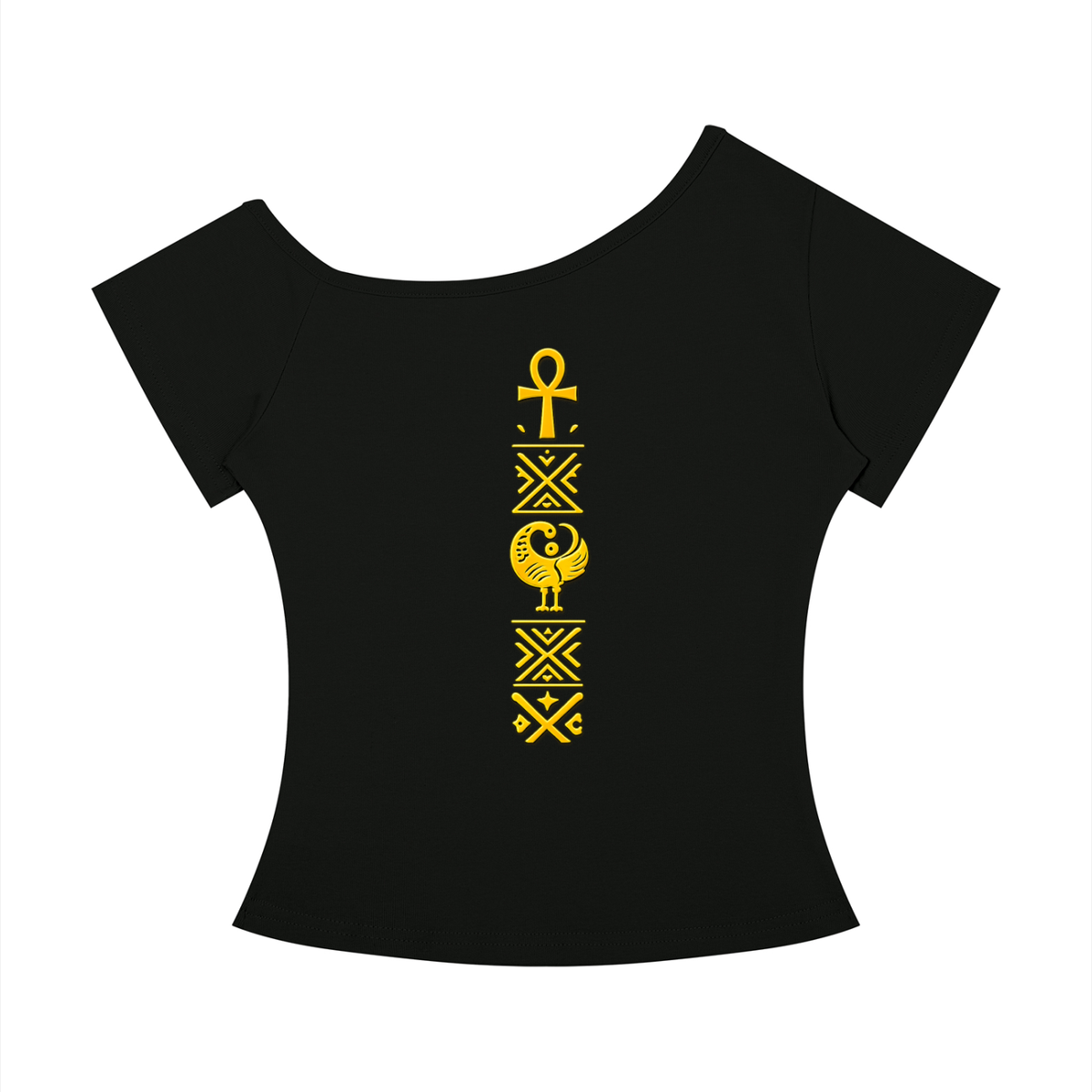 Raised in Culture Womens Off-the-Shoulder Tee