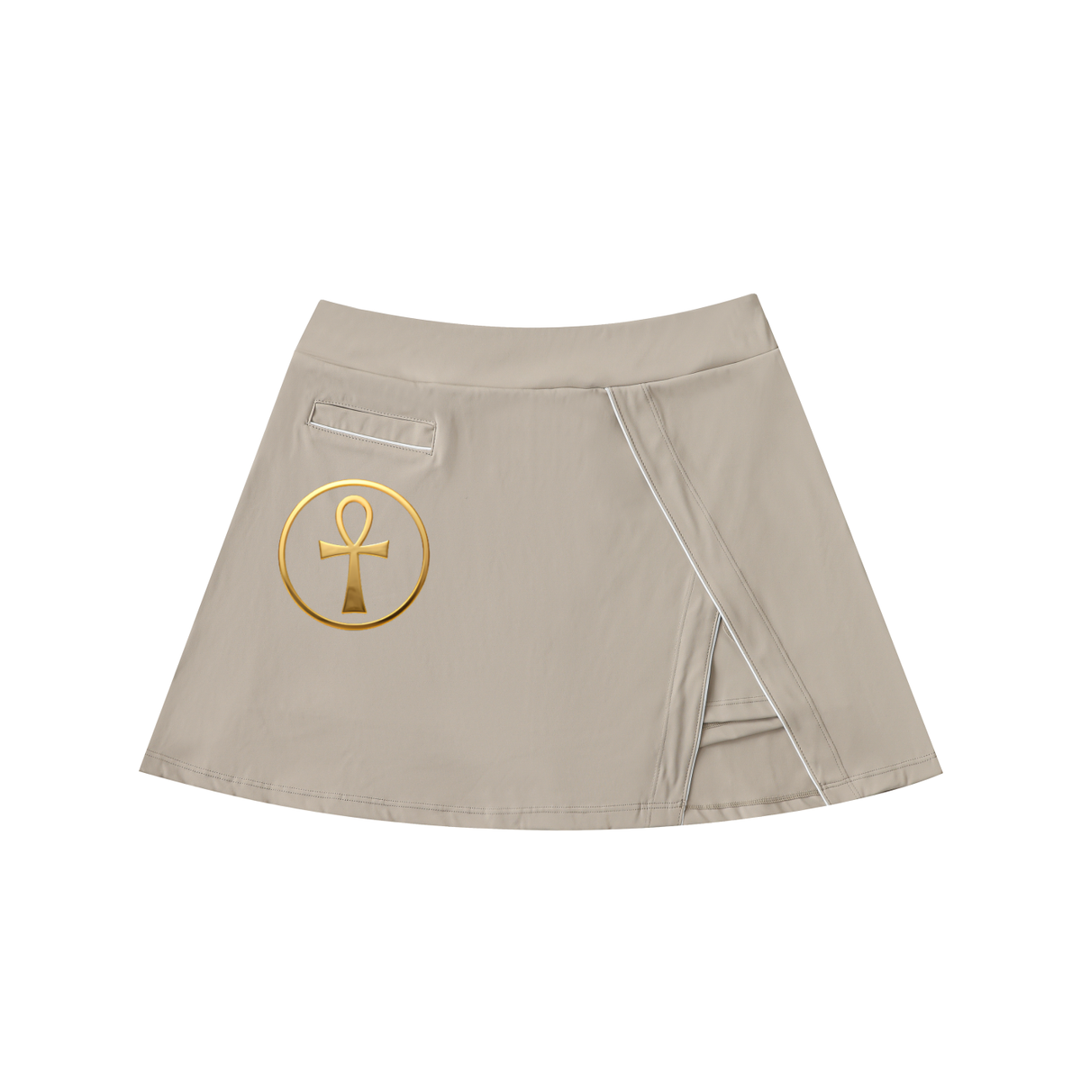 Life & Legacy High-Waist Pocketed A-Line Skirt – Women