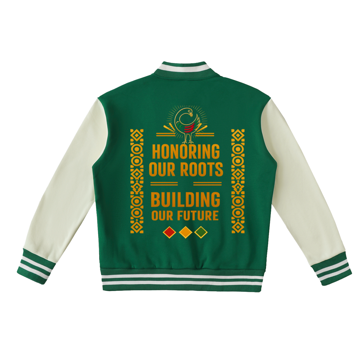 Honoring Our Roots Varsity Jacket