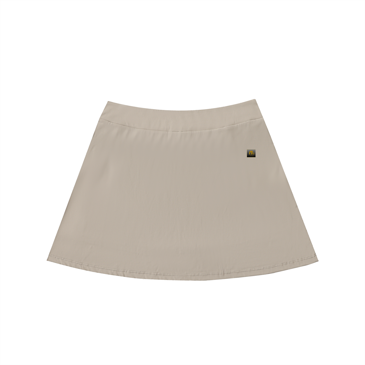 Raised in Culture Statement High-Waist Pocketed A-Line Skirt