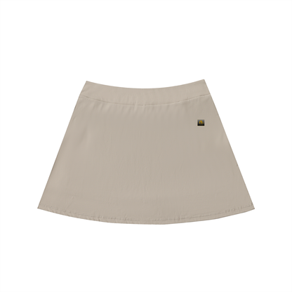 Raised in Culture Statement High-Waist Pocketed A-Line Skirt
