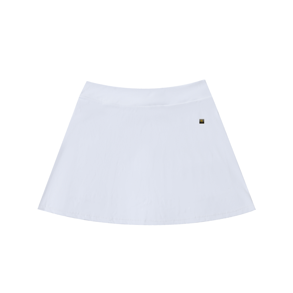 Pan-African Ankh High-Waist Pocketed A-Line Skirt