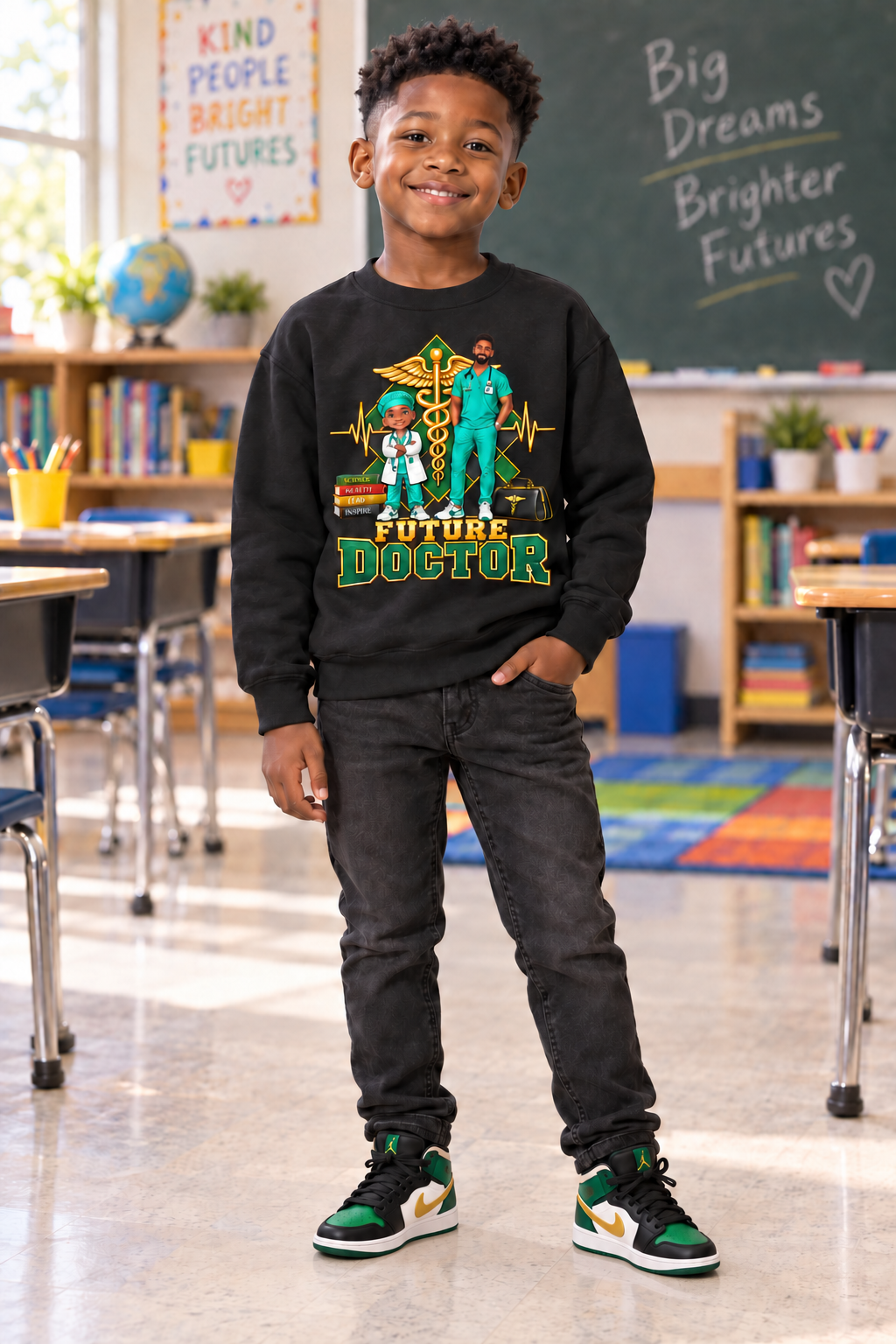 Future Doctor Youth  Sweatshirt for Boys