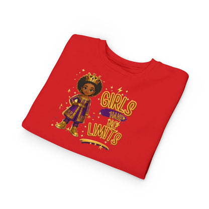 Young Queen Melanin Poppin' Sweatshirt