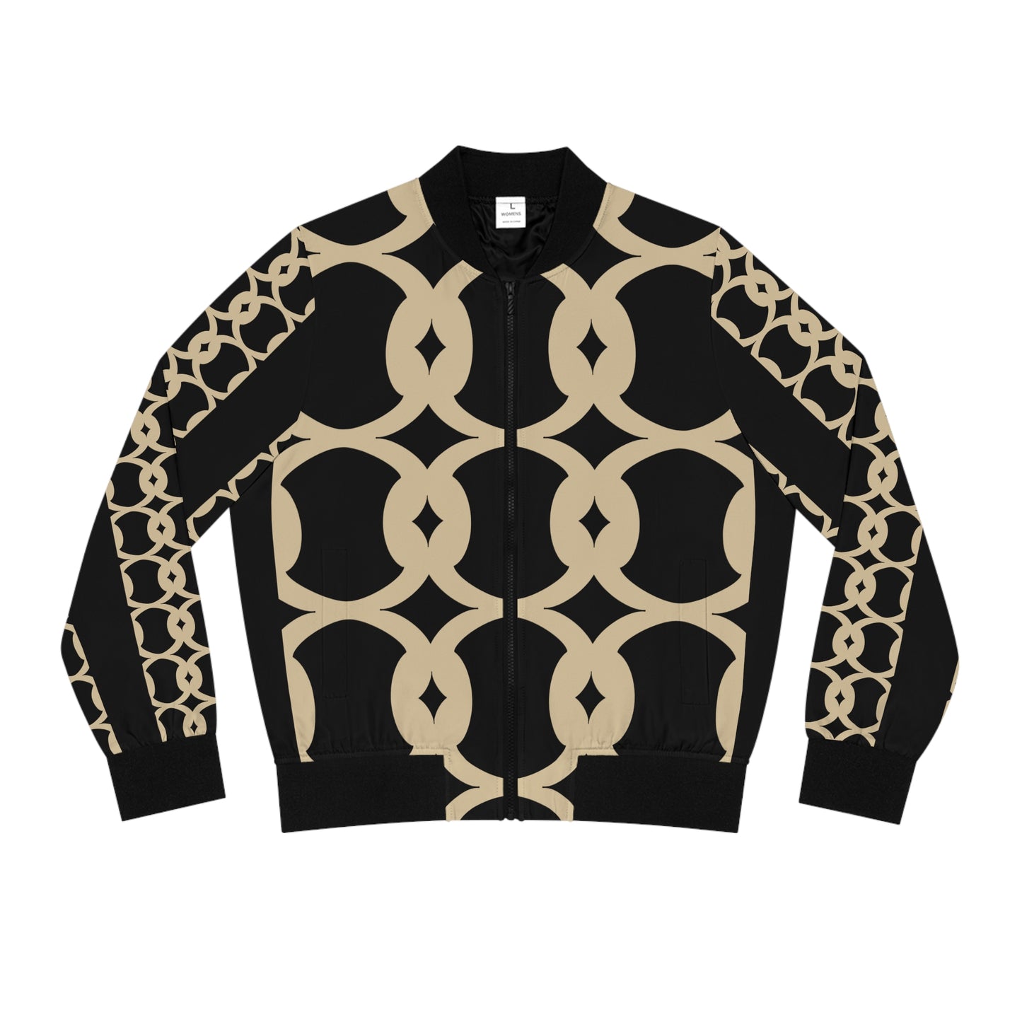 Culture Link Pattern Bomber Unisex Jacket