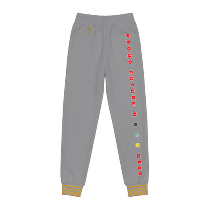 Future Legacy – Proud HBCU Grad Unisex Youth Joggers in Grey