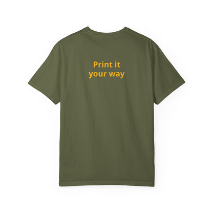 "What Comes Around" Custom Print - "Print it your way" Personalized Graphic Tee