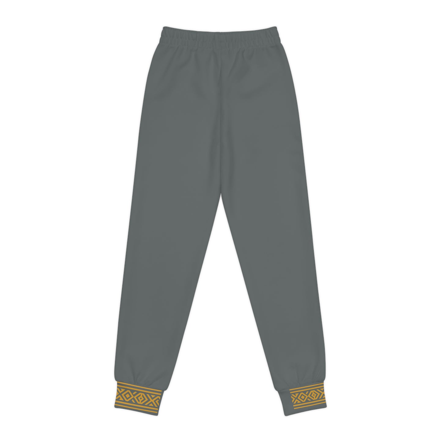 Nubian Pride Grey & Gold Tribal Unisex Joggers
