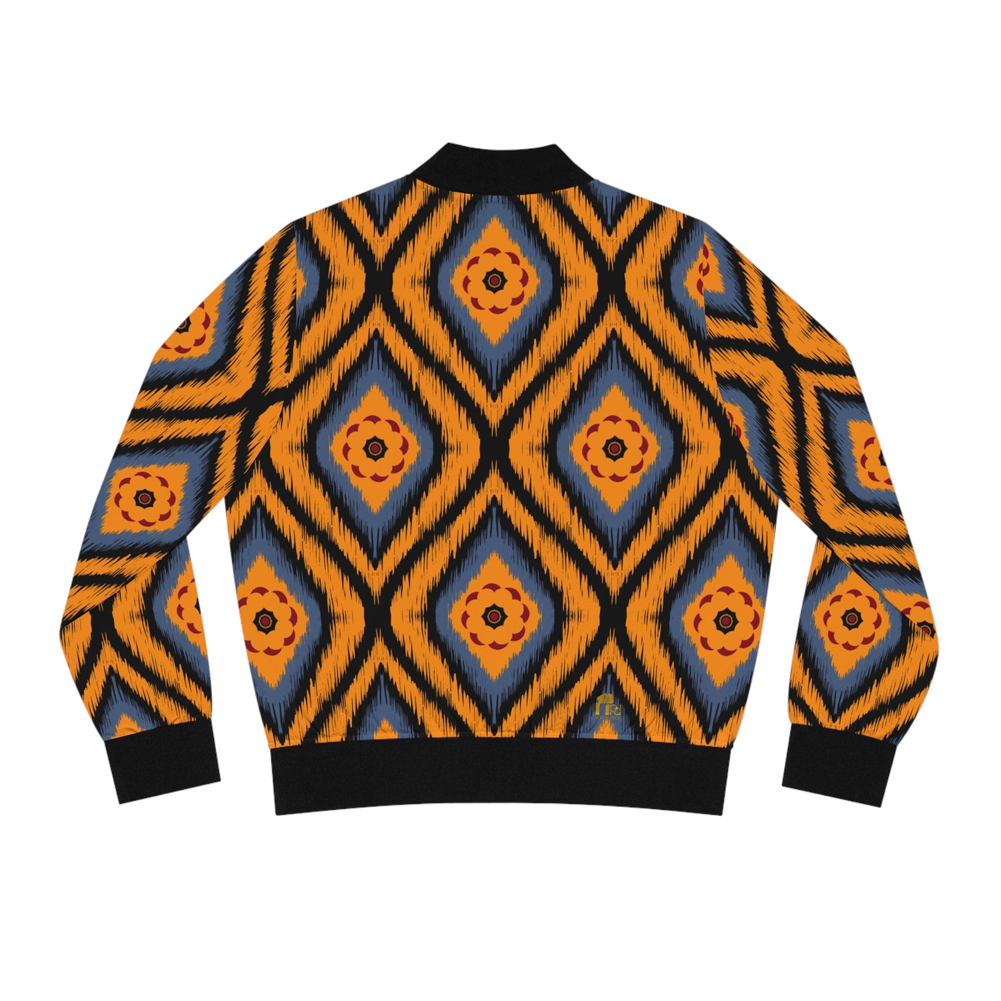 Boho Ikat Unisex Bomber Jacket