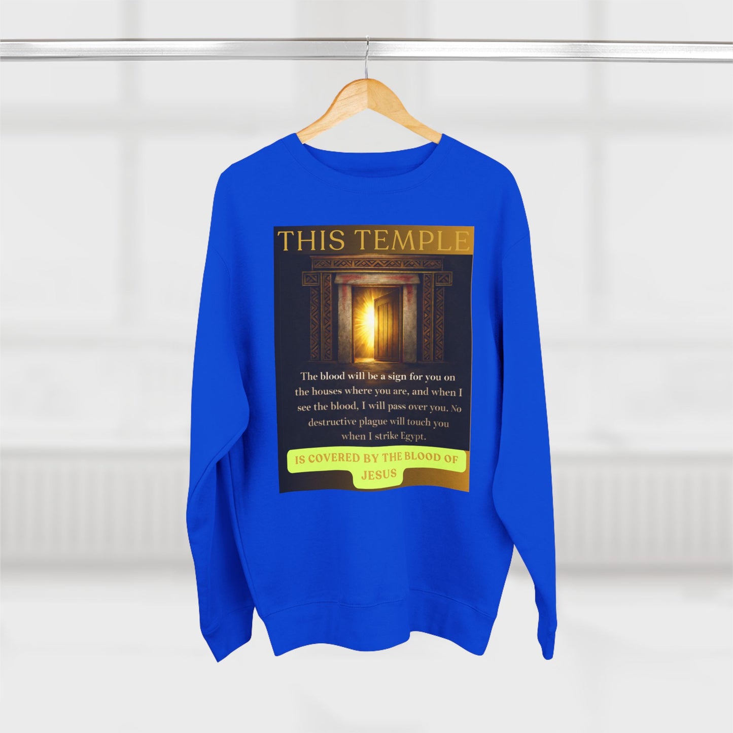 This Temple Covered Unisex Sweatshirt