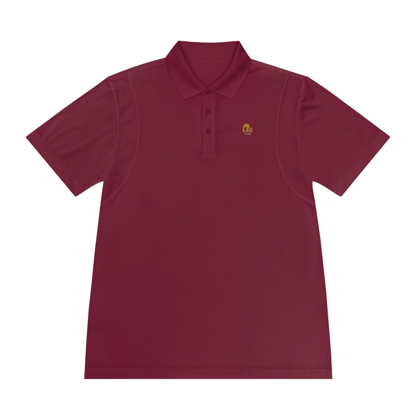 Nubian Pride Signature Gold Men's Polo