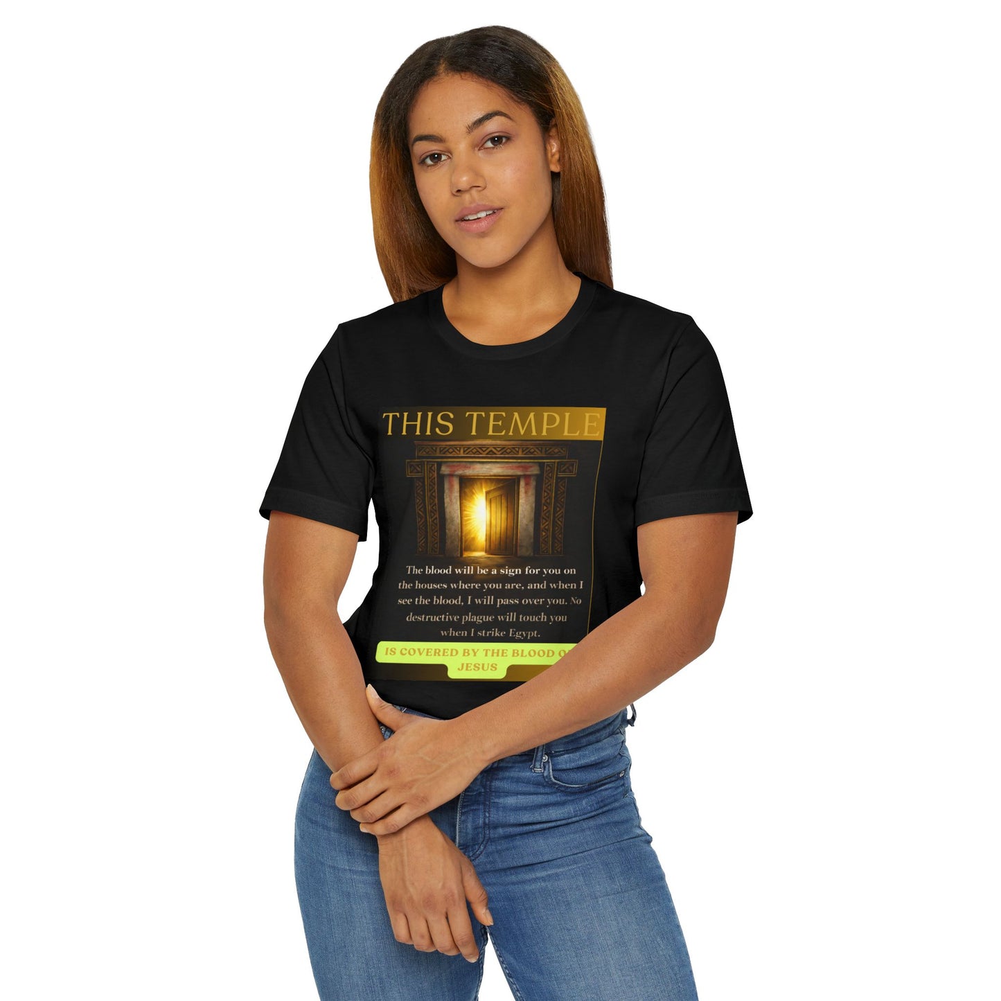 This Temple Covered Graphic Tee