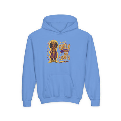 Young Queen – Girl's Empowerment Youth Hoodie