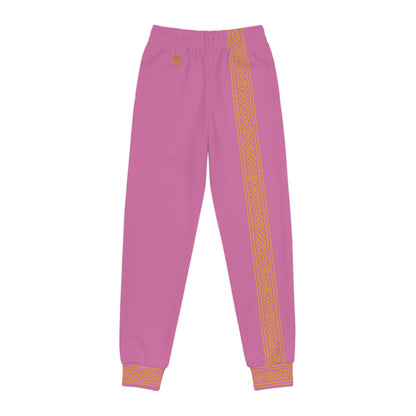Nubian Pride Pink & Gold Tribal Unisex Joggers