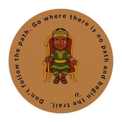 Prince Mouse Pad — Round Desk Mat for Kids & Gamers