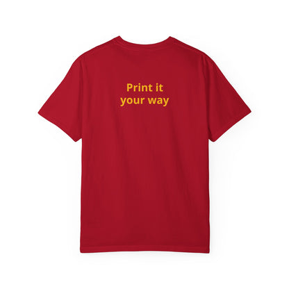 "What Comes Around" Custom Print - "Print it your way" Personalized Graphic Tee