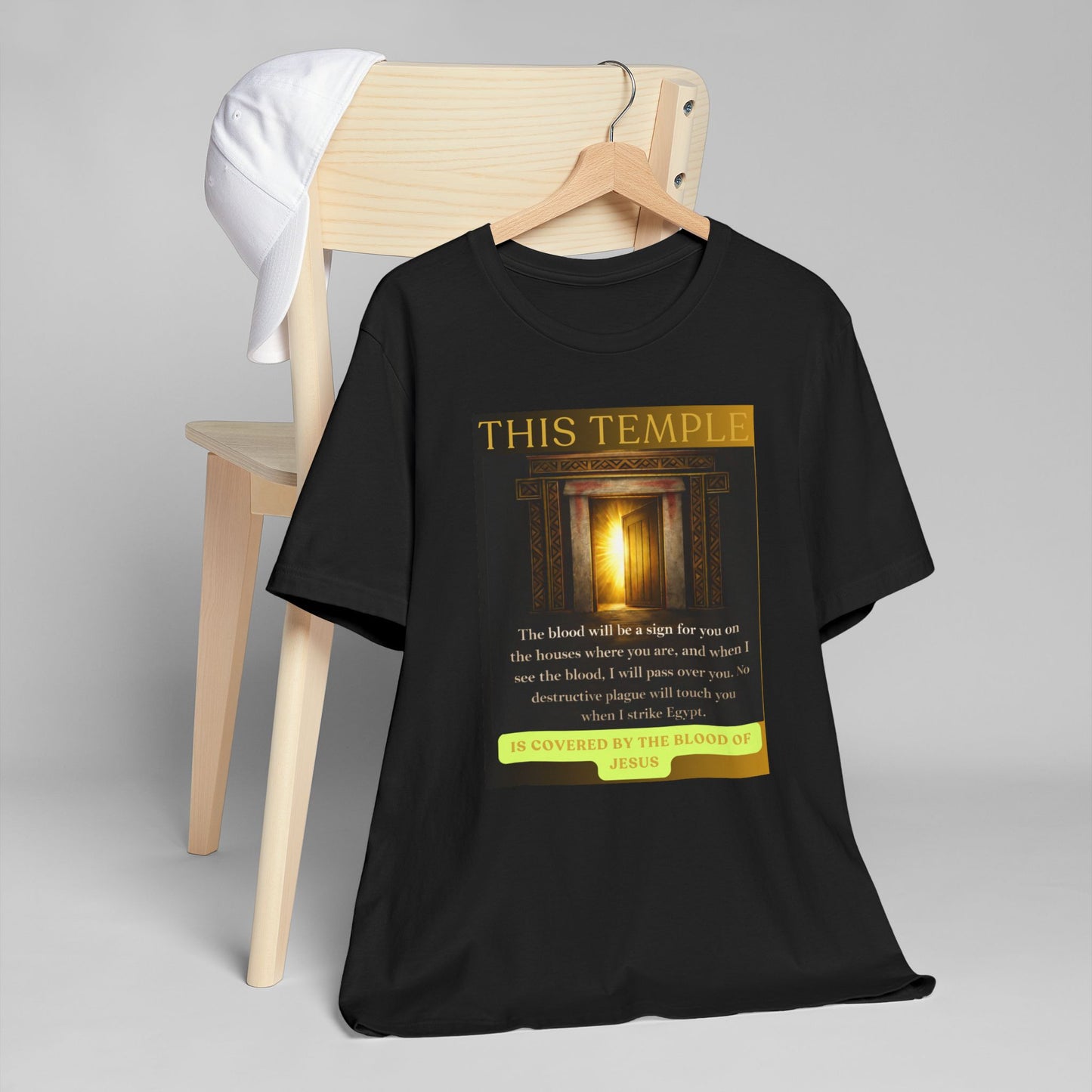 This Temple Covered Graphic Tee