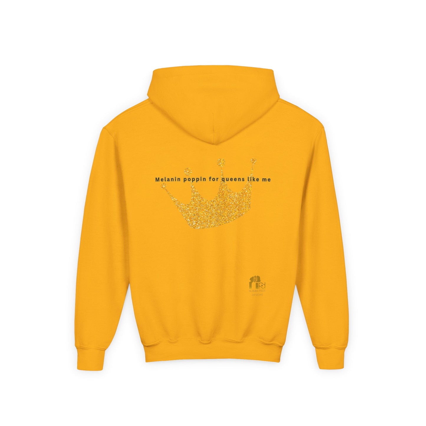 Young Queen – Girl's Empowerment Youth Hoodie