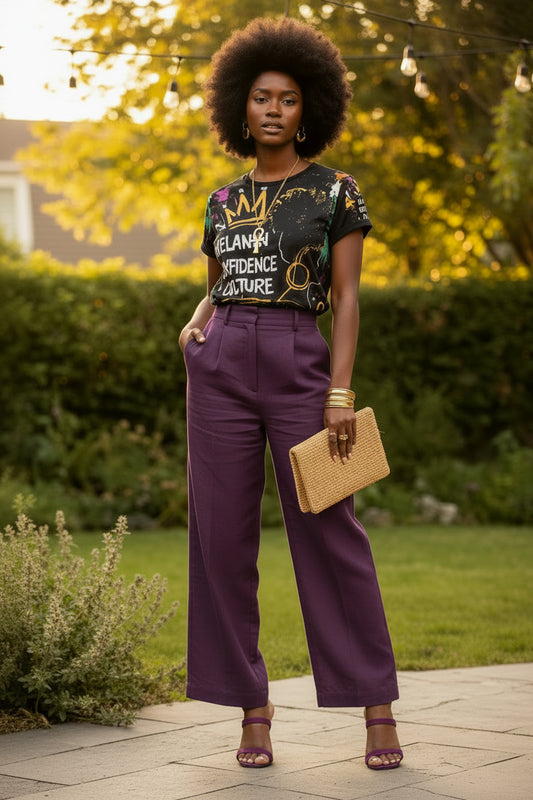 Crowned in Culture Melanin Tee