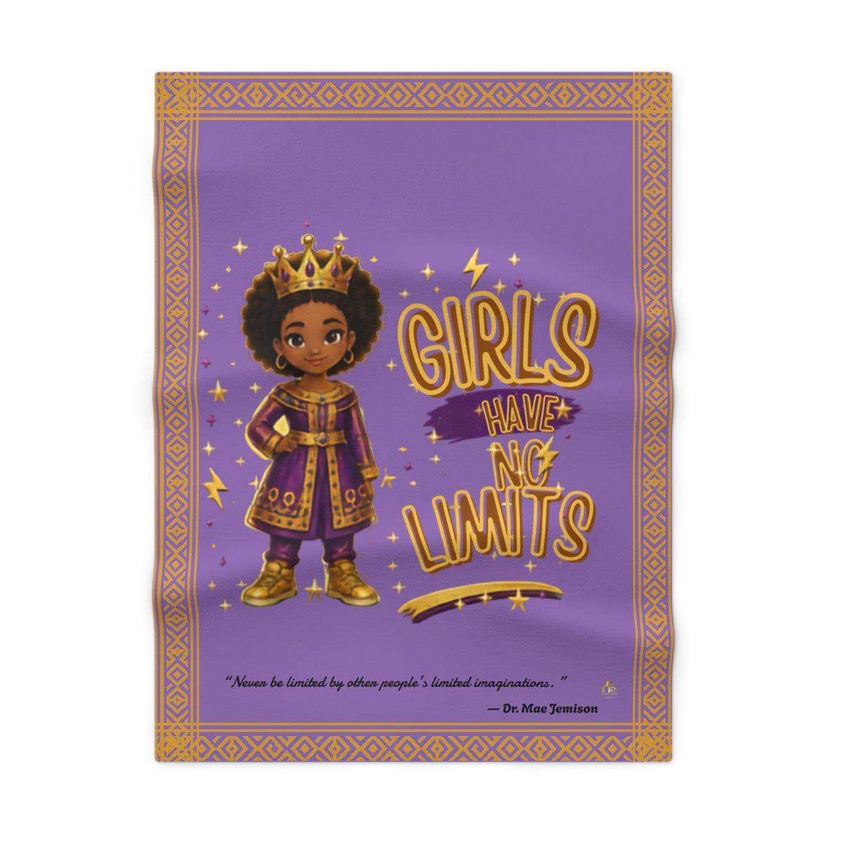 “Little Queen Heirloom” Fleece Blanket
