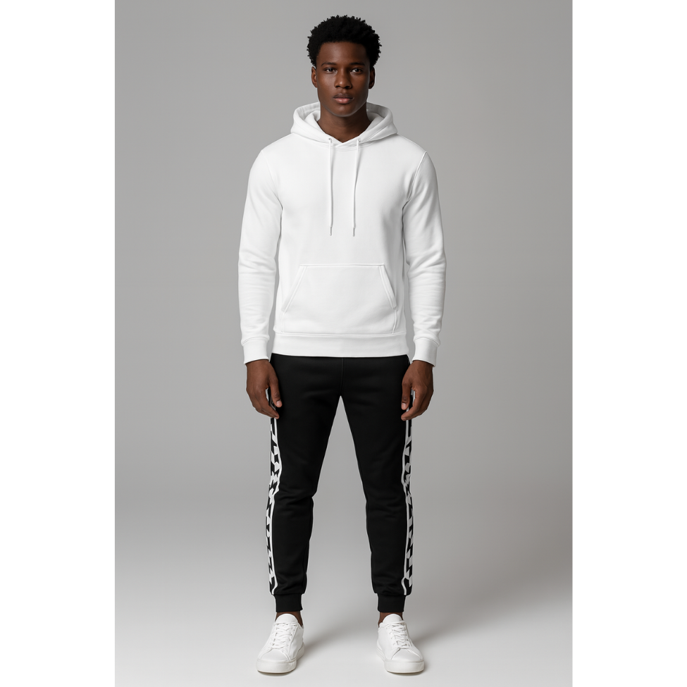 Tribal Side Stripe Joggers for Men