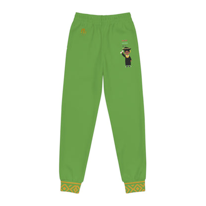 Future Legacy Proud HBCU Grad  Unisex Youth Joggers in  Lime Green