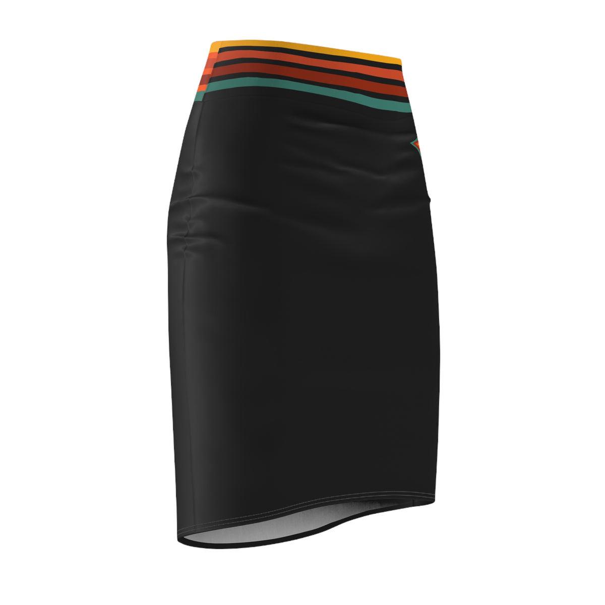 Coordinating "Accountability" Pencil Skirt (Black)