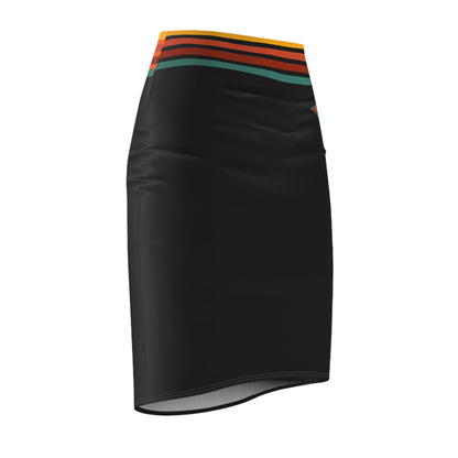 Coordinating "Accountability" Pencil Skirt (Black)