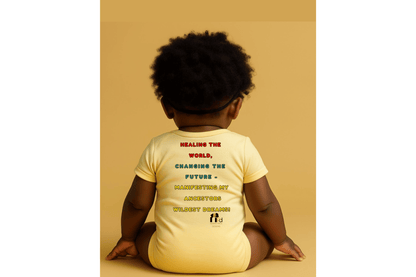 Future Scientist Baby Short Sleeve Onesie for Girls