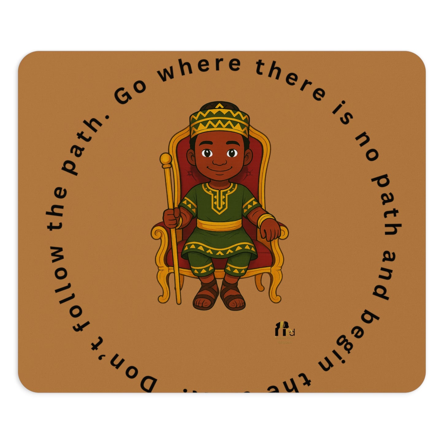 Prince Mouse Pad — Round Desk Mat for Kids & Gamers