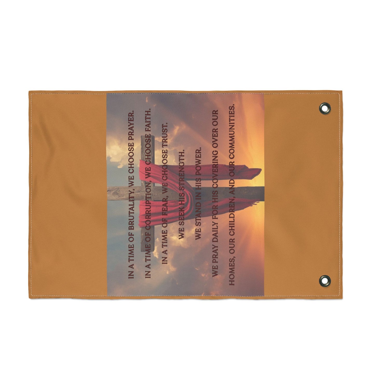 Covered  Inspirational Garden Flag