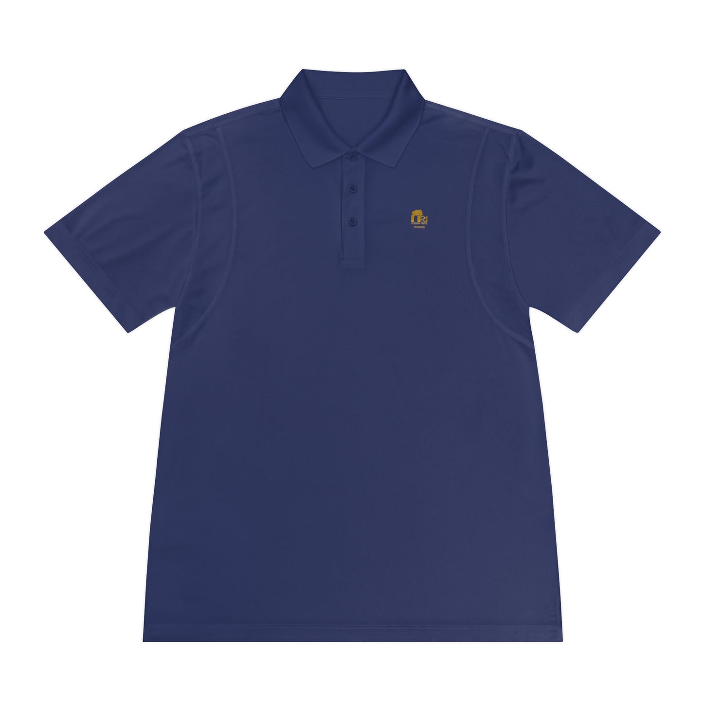 Nubian Pride Signature Gold Men's Polo