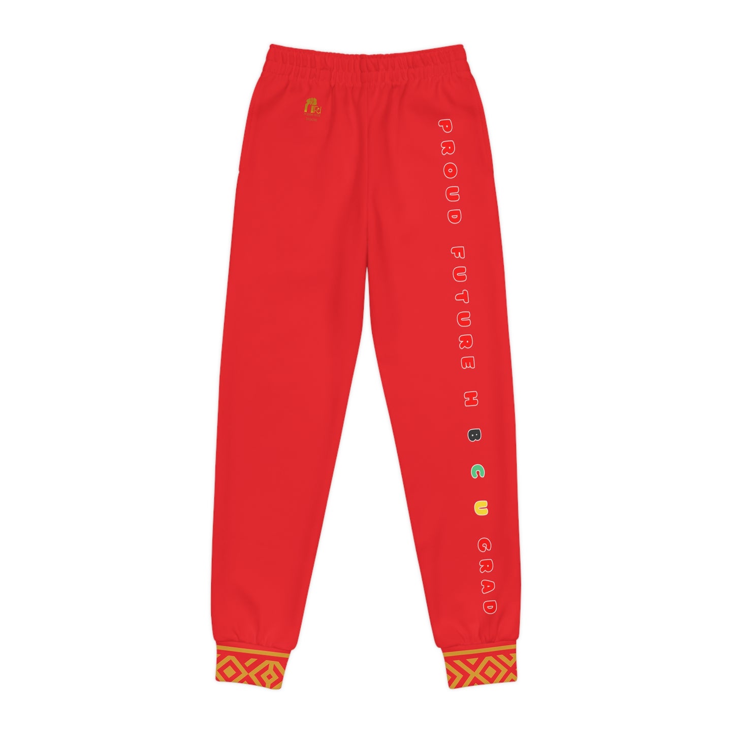 Future Legacy – Proud HBCU Grad Unisex Youth Joggers in Red